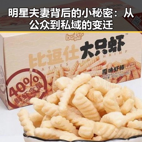 明星夫妻背后的小秘密:从公众到私域的变迁