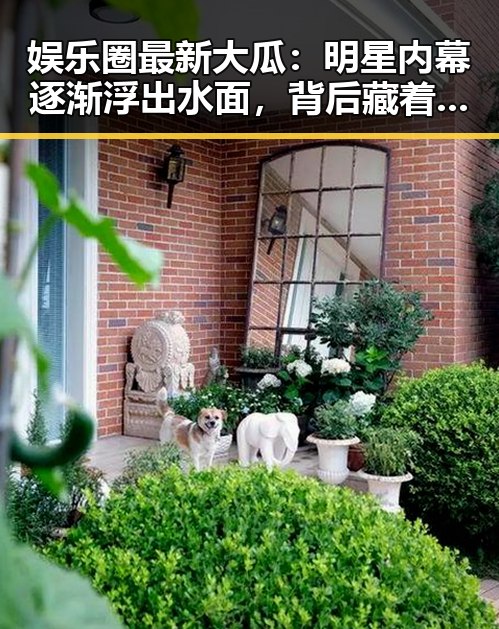 娱乐圈最新大瓜:明星内幕逐渐浮出水面,背后藏着怎样的故事?